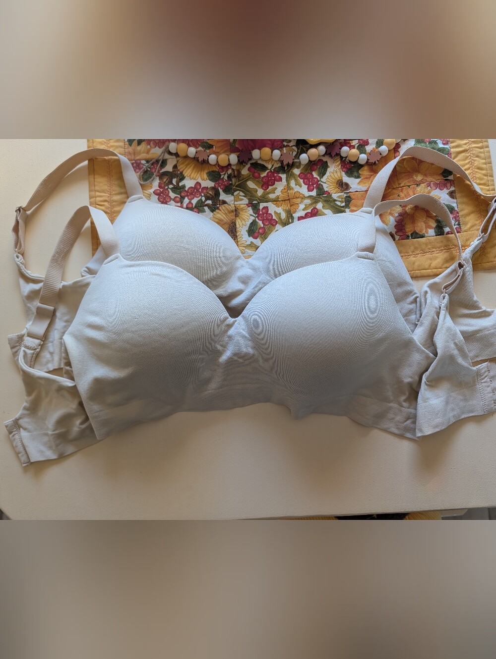 LOT of 2 Body & Bra 2XL Wireless Seamless Comfort Bras
